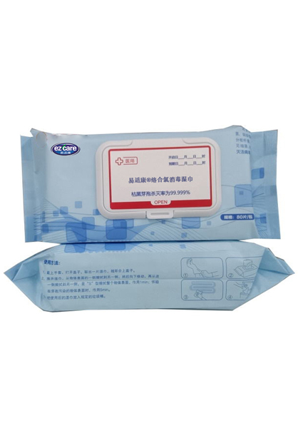 易适康EZCARE®络合氯消毒湿巾
